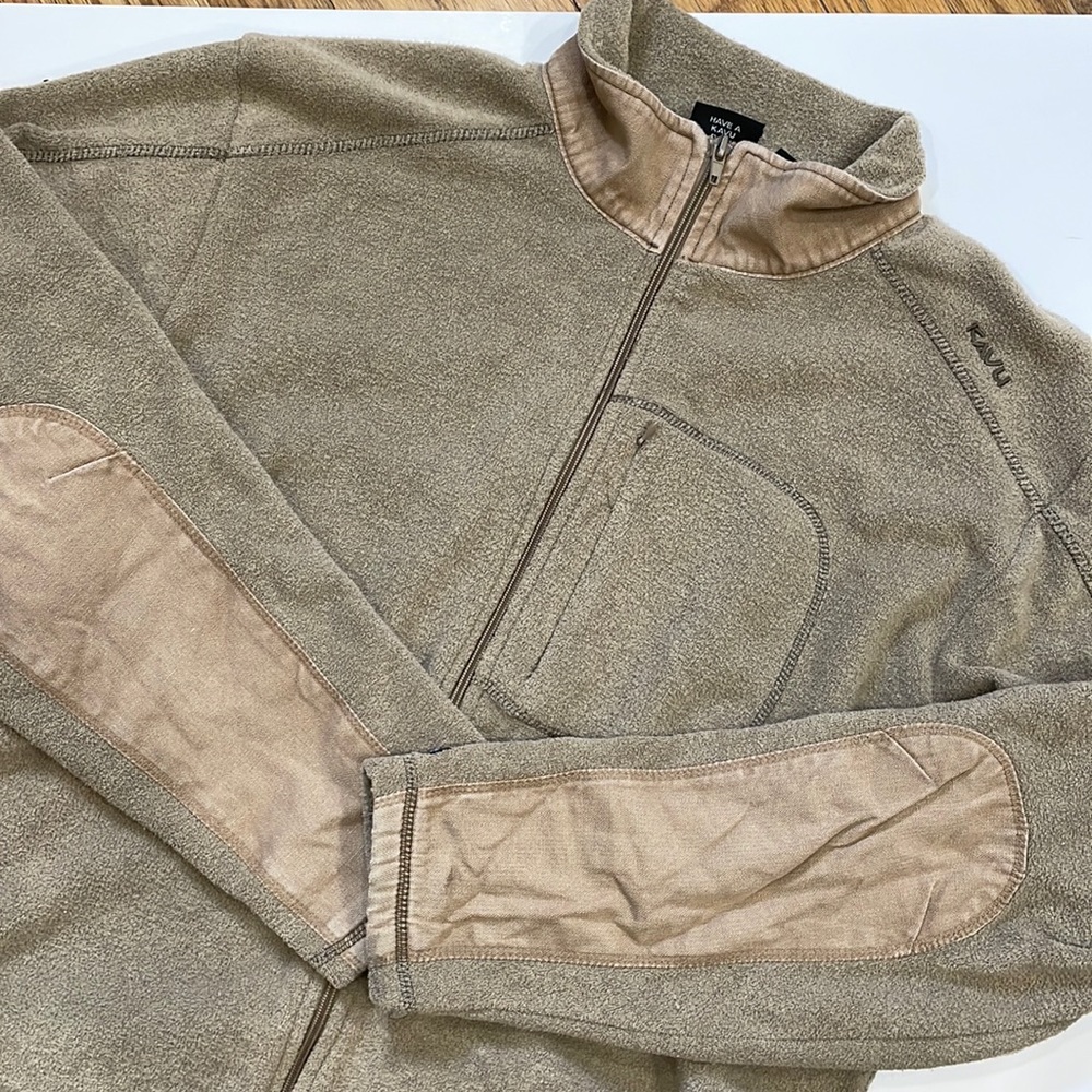 90’s Kavu Fleece Neutral Jacket L
